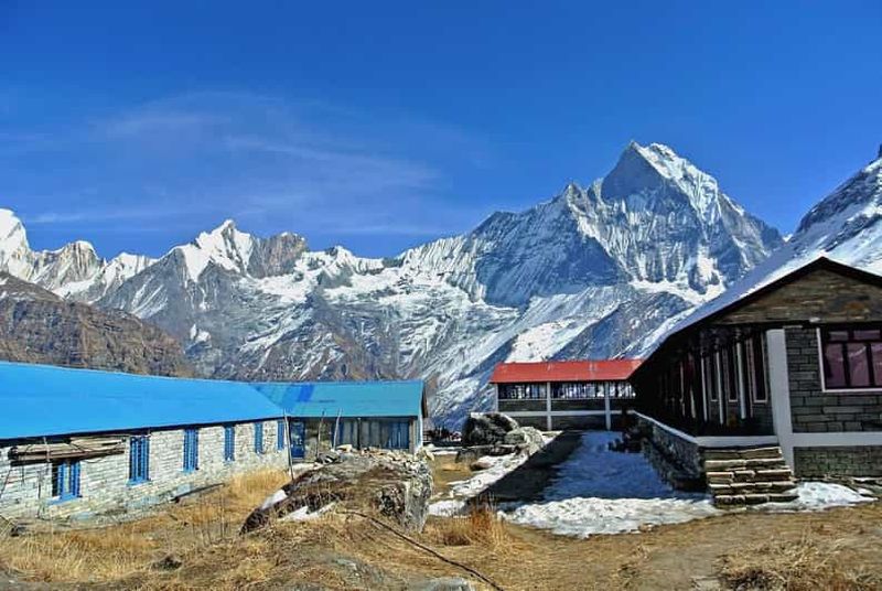 Billet Pkr/Katmandou : 6 jours de trek, camp de base Annapurna et source chaude
