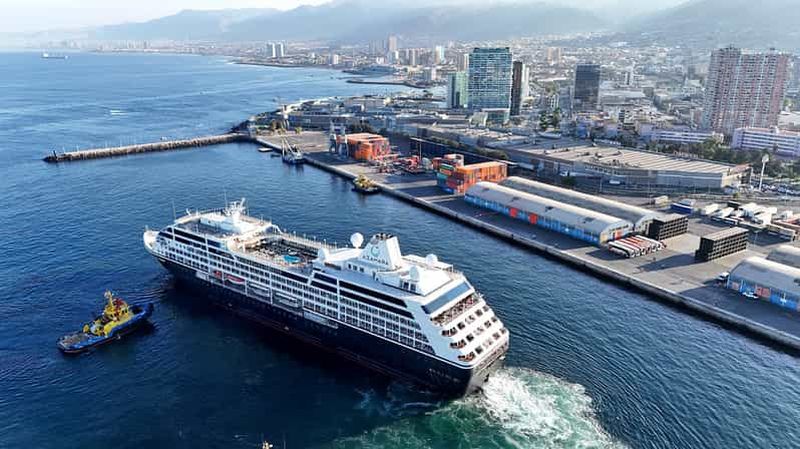 Billet Croisière de San Antonio à Valparaíso et Casablanca, Santiago