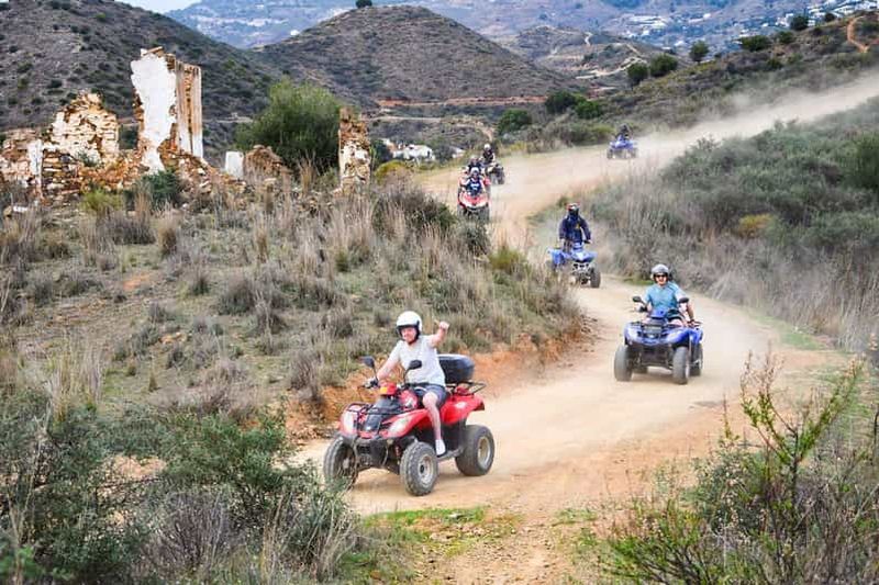 Billet Malaga : visite guidée en quad tout-terrain dans les montagnes de Mijas