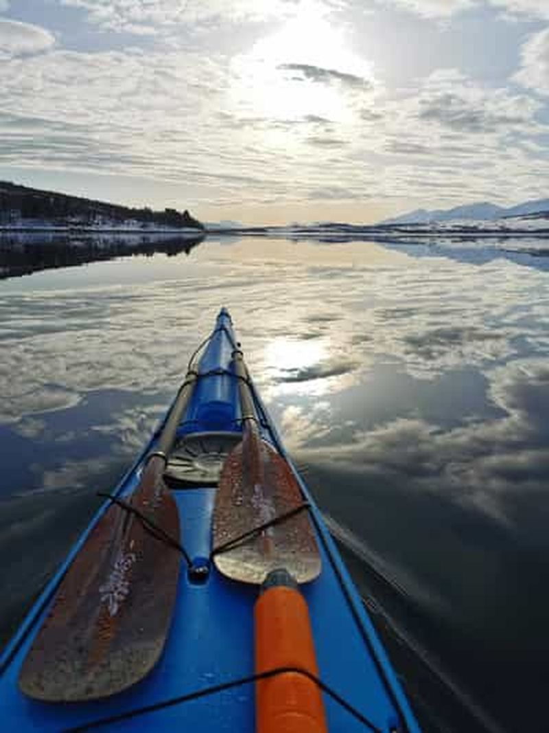 Billet Tromsø : excursion guidée facile en kayak de mer en hiver