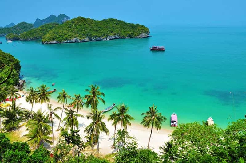 Billet Samui : Tour en bateau du parc marin d'Angthong avec transfert et repas