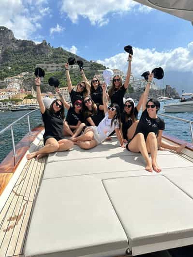 Billet Côte amalfitaine : excursion en bateau, plongée avec tuba et détente