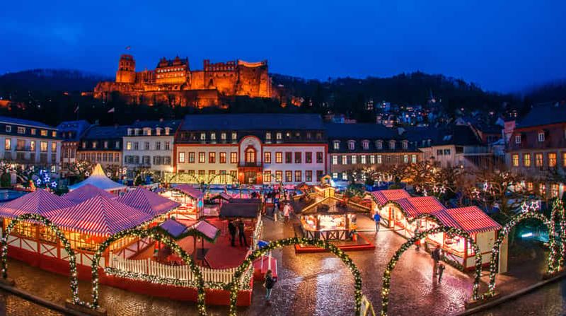 Billet Heidelberg : Visite à pied du marché de Noël (1,5 heure)