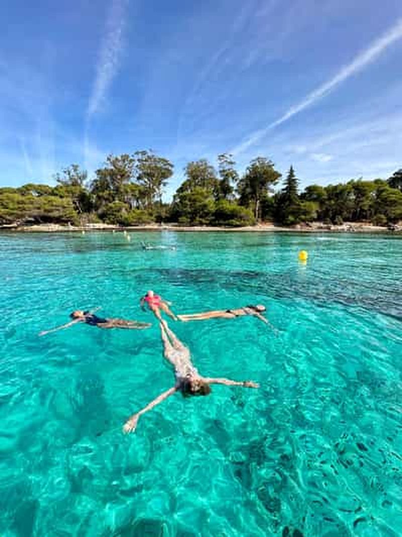 Billet Nice : Tour en bateau des îles de Lérins avec plongée en apnée