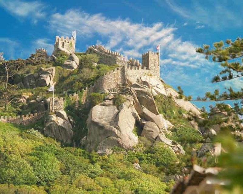Billet Sintra : billet pour le château des Maures et visite citadine numérique