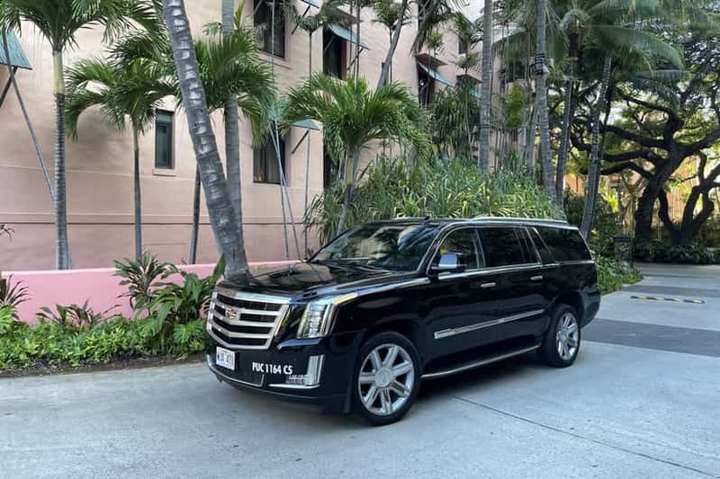 Billet Oahu : Honolulu Airport Private by Escalade SUV