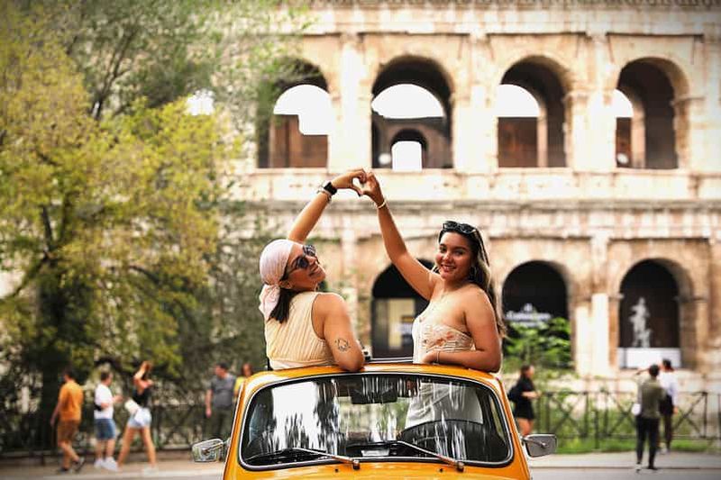 Billet Service de photographie professionnelle rétro Fiat Cinquecento