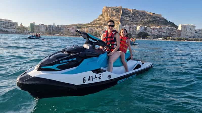 Billet Alicante : Excursion en jetski sur l'île de Tabarca avec collations