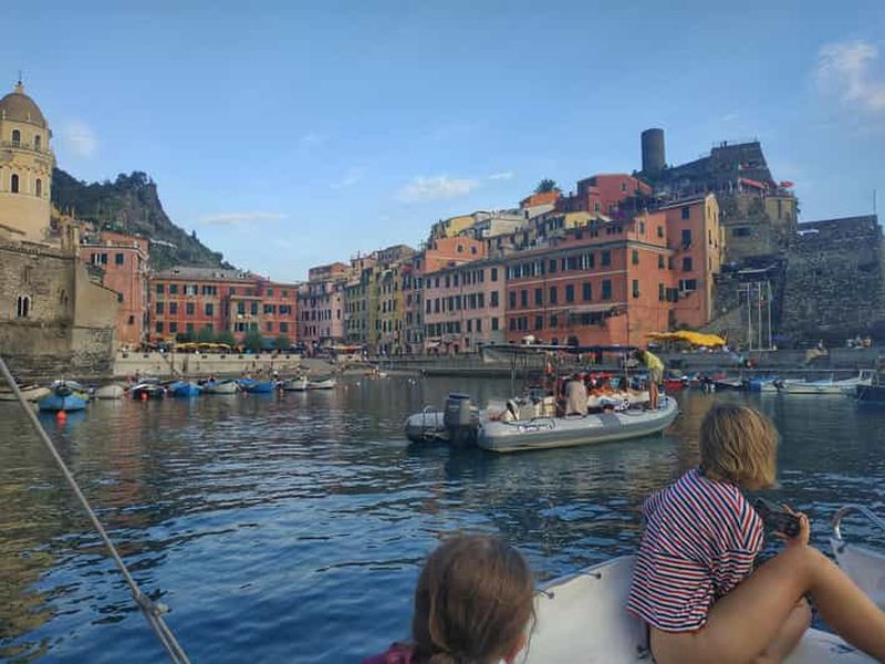 Billet Riomaggiore : croisière d'une journée dans les Cinque Terre avec plongée avec tuba