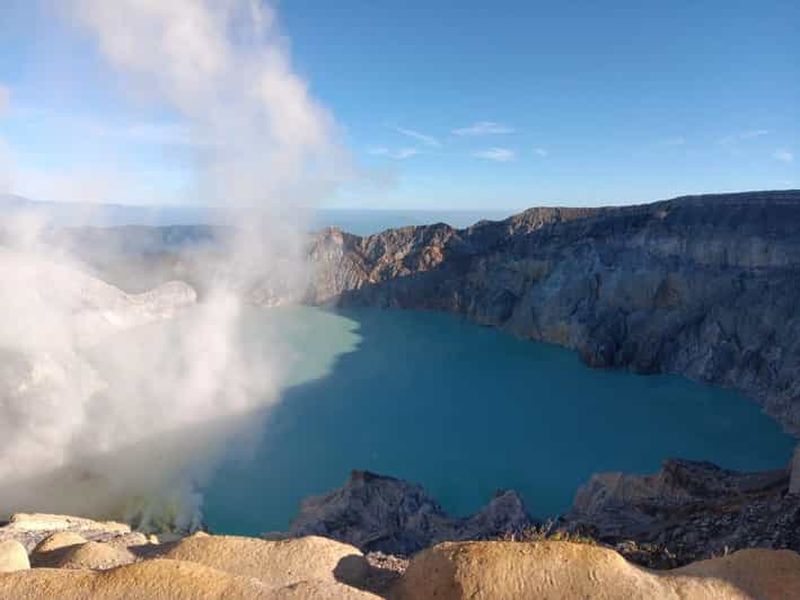 Billet Visite à pied du volcan Ijen au lever du soleil avec guide
