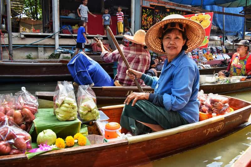 Billet Tour en bateau du marché flottant de Damnoen Saduak
