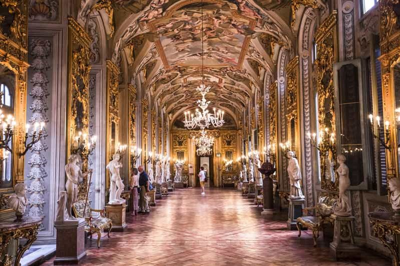 Billet Rome : billet d'entrée à la galerie Doria Pamphilj
