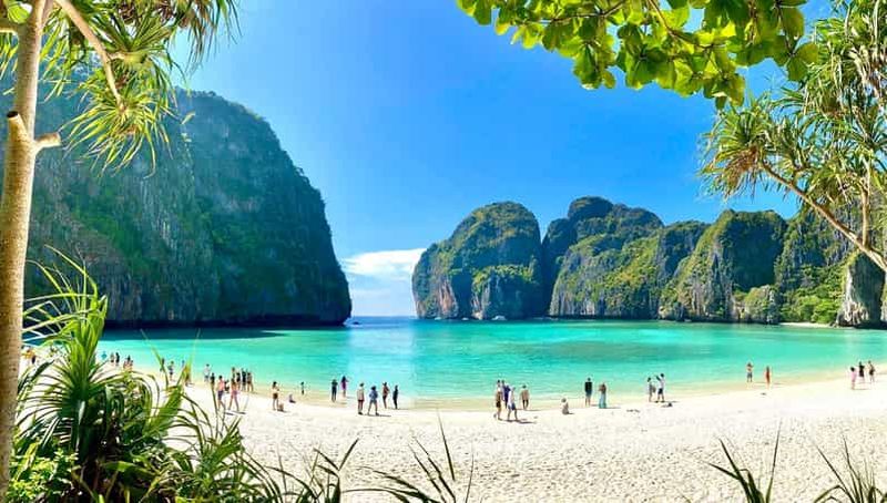 Billet Krabi : excursion en hors-bord à Phi Phi et aux 4 îles au coucher du soleil