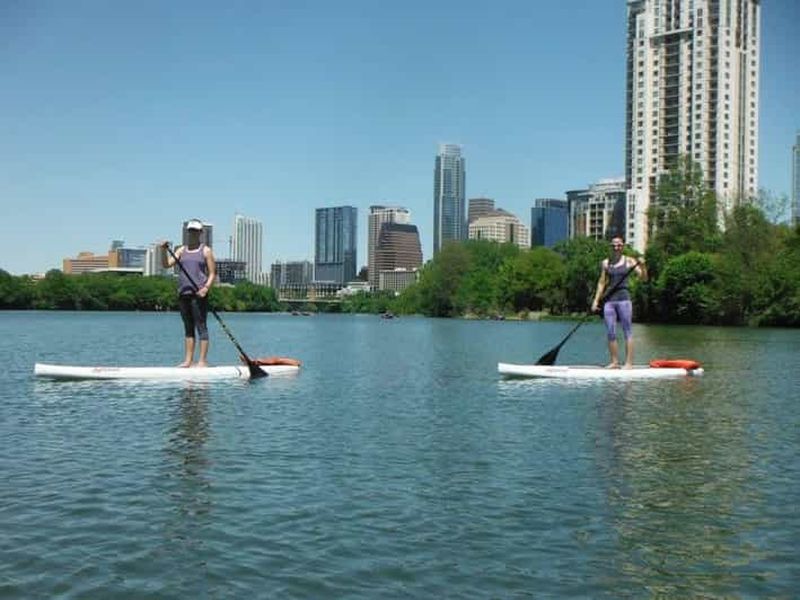 Billet Austin : location de paddle sur le lac Lady Bird
