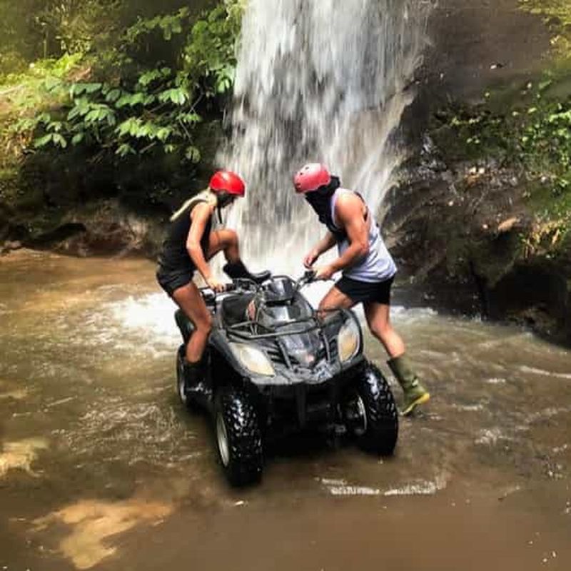 Billet Ubud Bali : Kuber ATV Quad Bike avec un long tunnel et des chutes d'eau