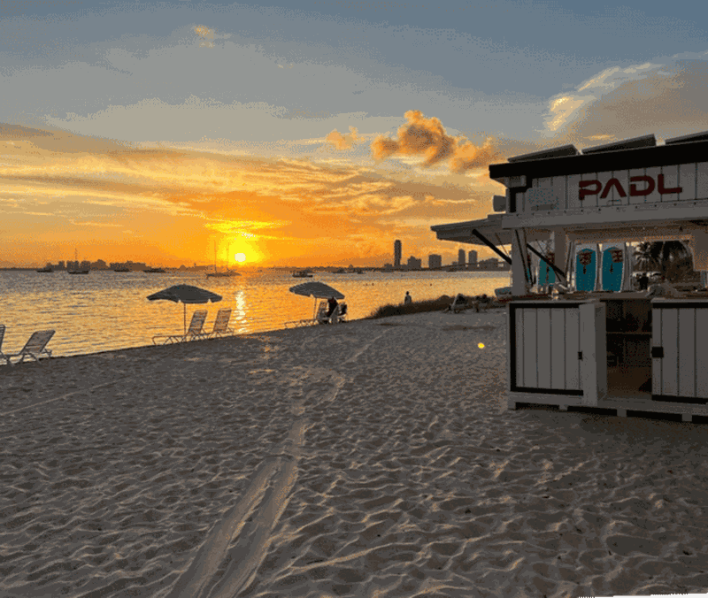 Billet Miami : Location de paddle board ou de kayak - PADL Beach Club