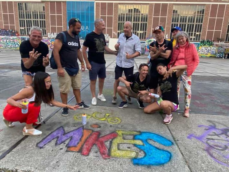 Billet Amsterdam : visite urbaine à vélo, art du graffiti et pêche à l'aimant