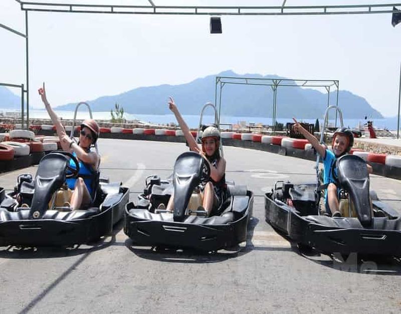 Billet Marmaris : Excursion aventure en karting avec prise en charge à l'hôtel