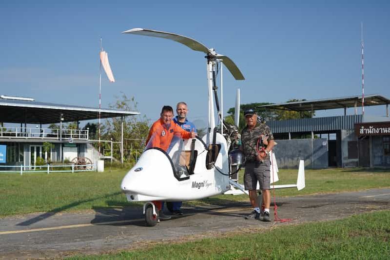 Billet Chiang Mai : vol en gyrocoptère avec des moniteurs de vol agréés