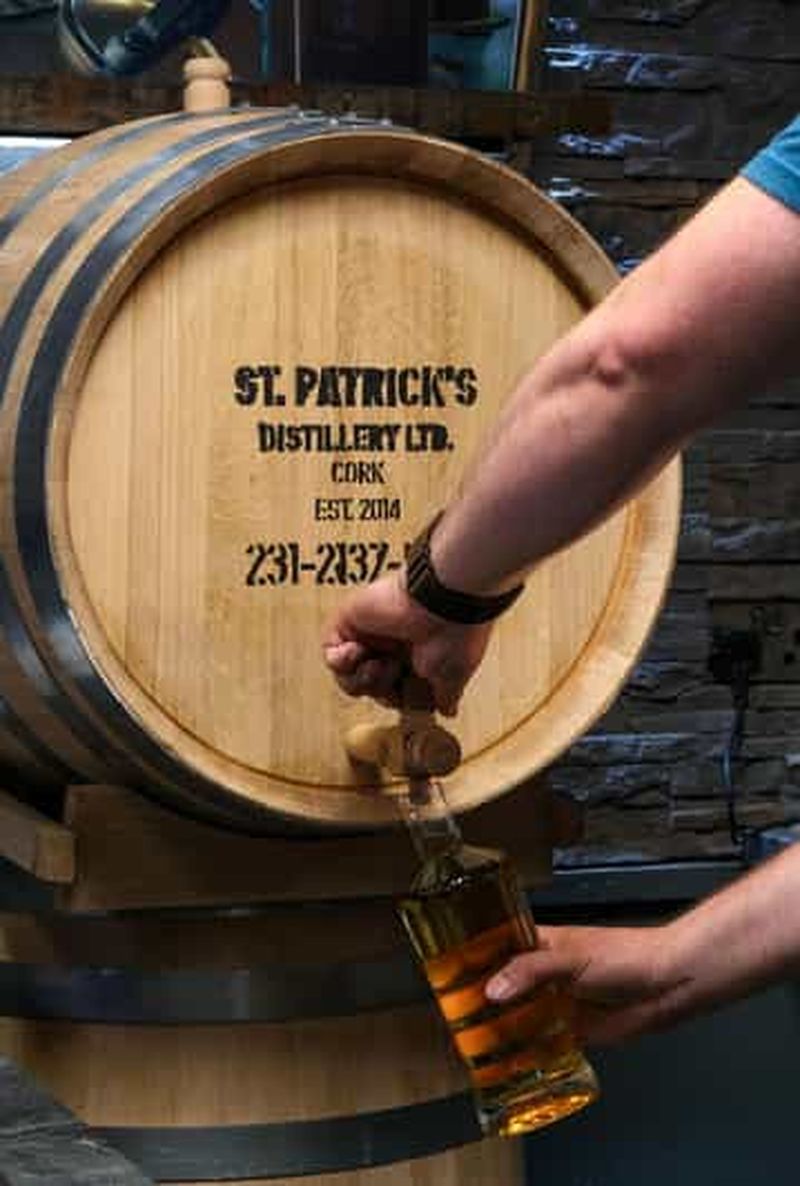 Billet Cork City : expérience « du fût à la bouteille » avec le whisky St. Patrick
