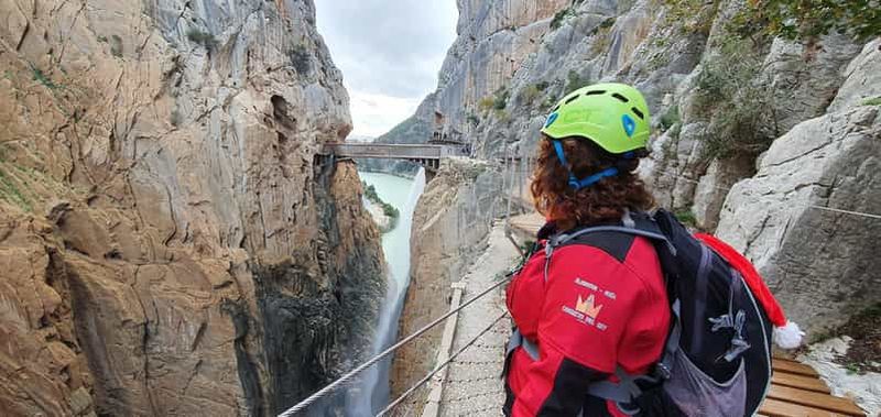 Billet Visite guidée du Caminito del Rey et pack de bienvenue au départ de Malaga