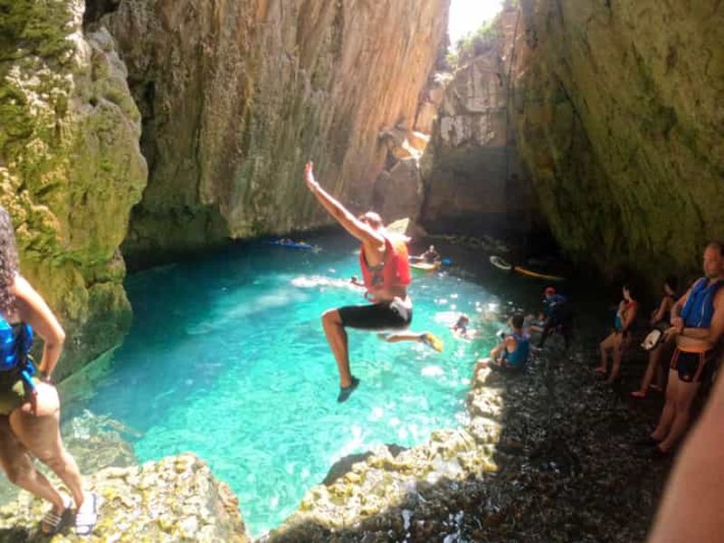 Billet Moraig : Excursion en kayak à Moraig et à la grotte peces-testos