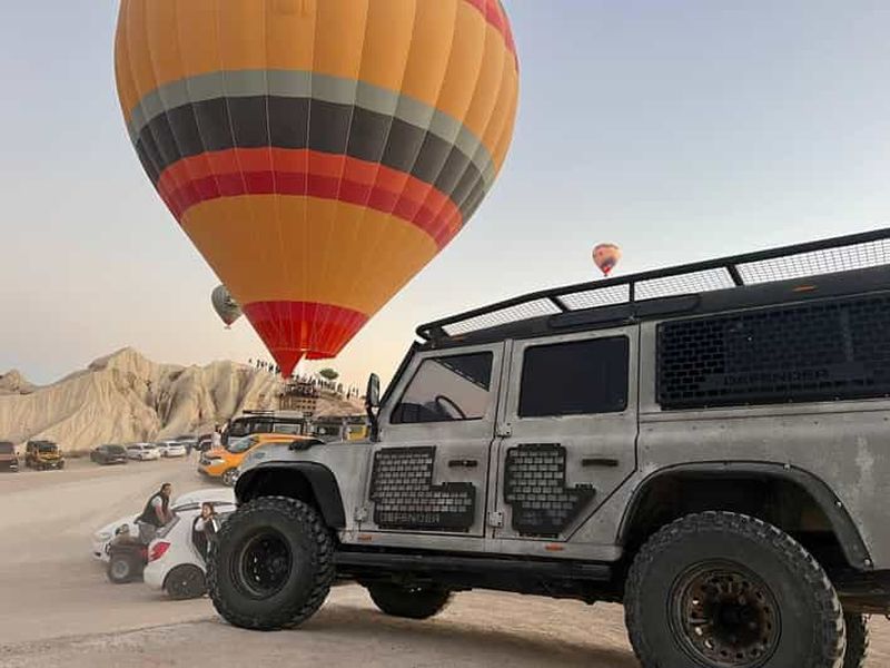 Billet Cappadoce : safari de 2 heures en 4x4 au lever et au coucher du soleil