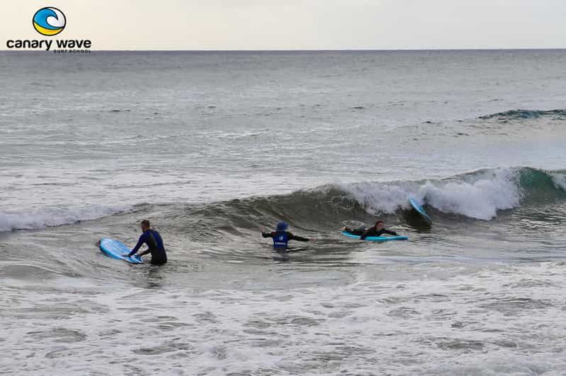 Billet Grande Canarie : cours de surf sur la plage de Meloneras