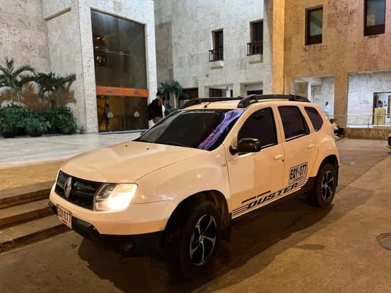 Billet Carthagène : transfert aéroport vers les hôtels de Carthagène.