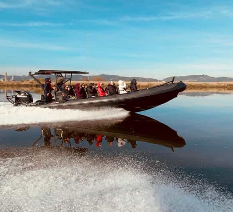 Billet Lisbonne Speed Boat Monuments Tour Sunset