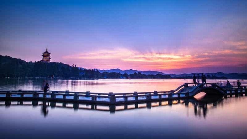 Billet Hangzhou : Croisière de luxe sur le lac de l'Ouest+Billet pour l'île de Santan Yinyue