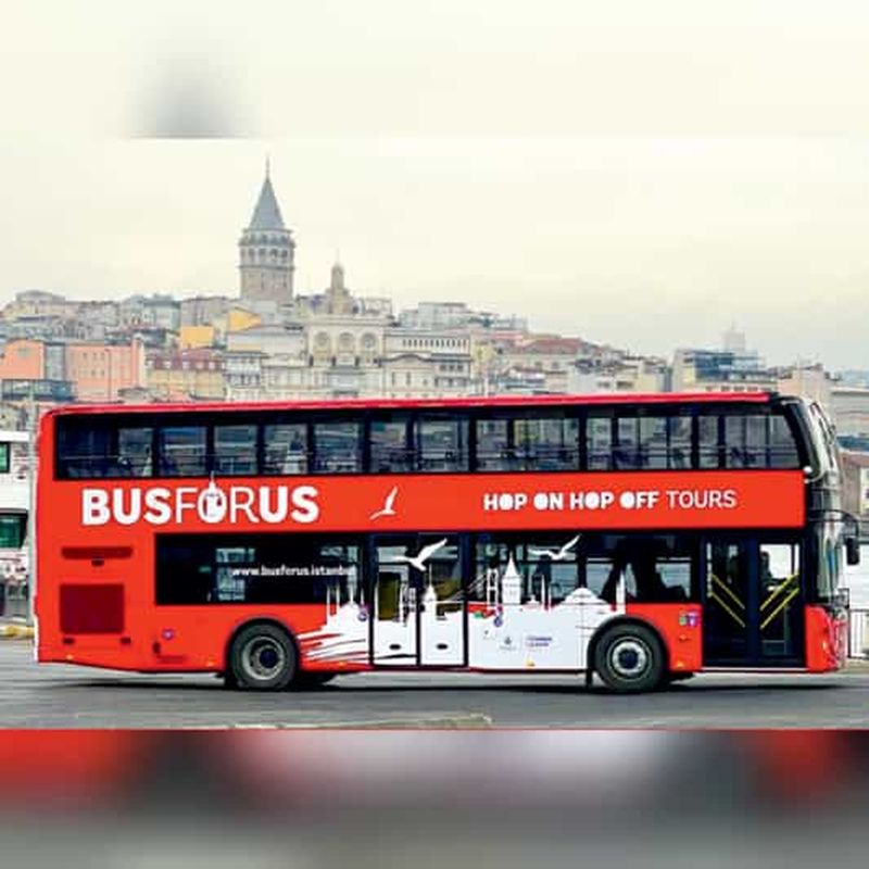 Billet Istanbul : bus à arrêts multiples multiples avec audioguide