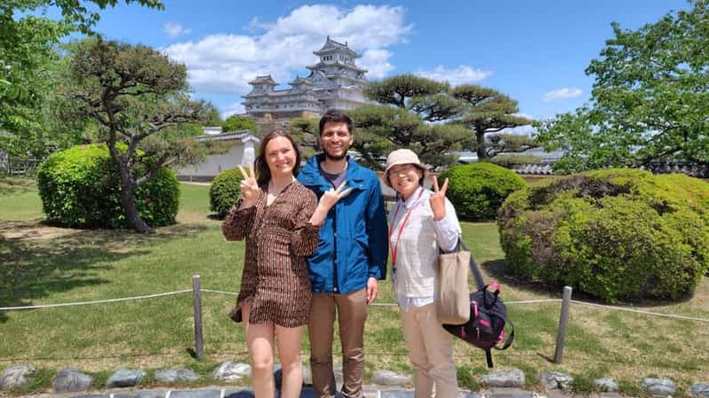 Billet Himeji : visite guidée de 3,5 heures du château de Himeji et du jardin Kokoen