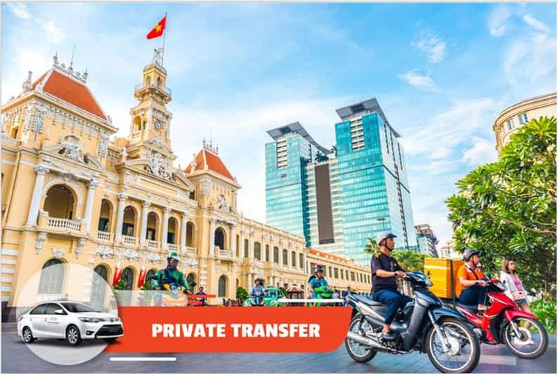 Billet Transferts à Ho Chi Minh entre l'aéroport et le centre ville