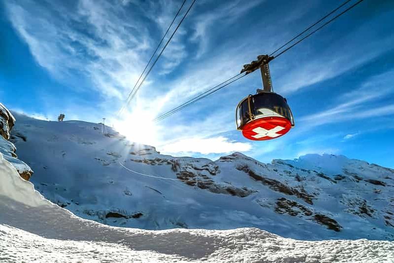 Billet Depuis Lucerne : visite d'une demi-journée au mont Titlis avec Ice Flyer