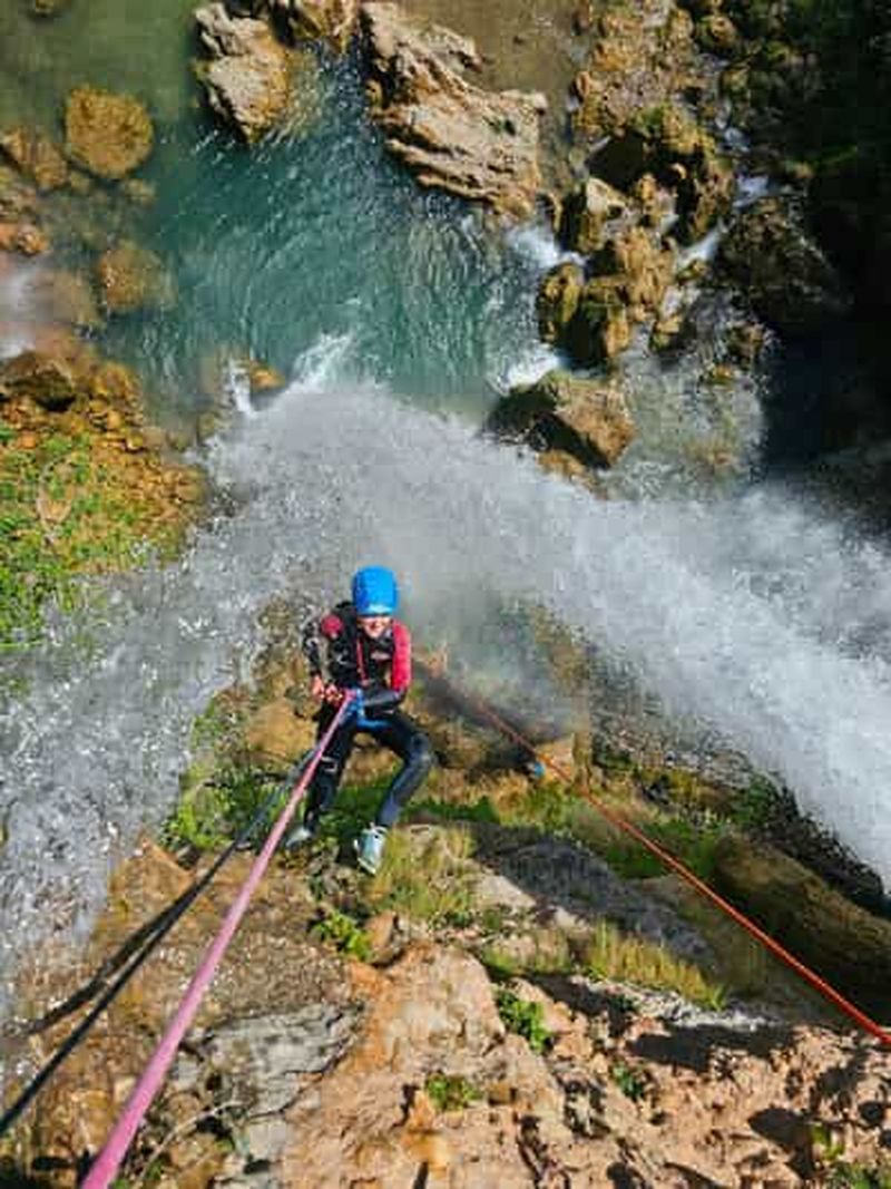 Billet Anna : canyoning au Gorgo de la Escalera