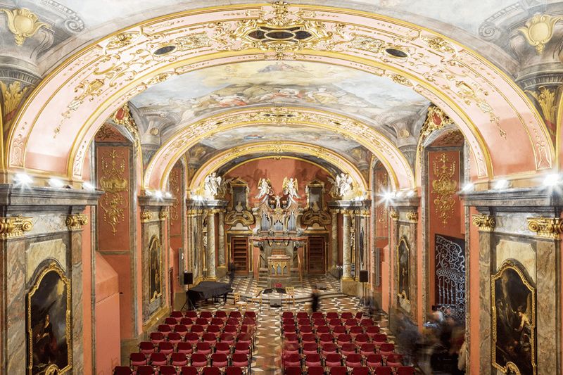 Billet Prague : billet d'entrée pour un concert classique à la chapelle des glaces