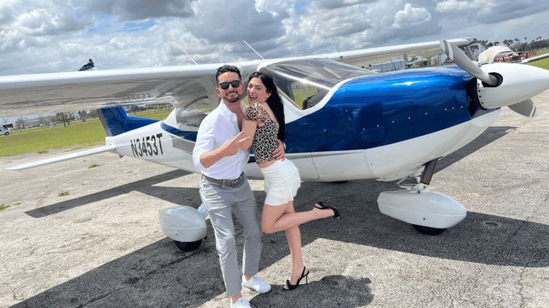 Billet Miami : excursion privée de luxe de 50 minutes en avion avec champagne