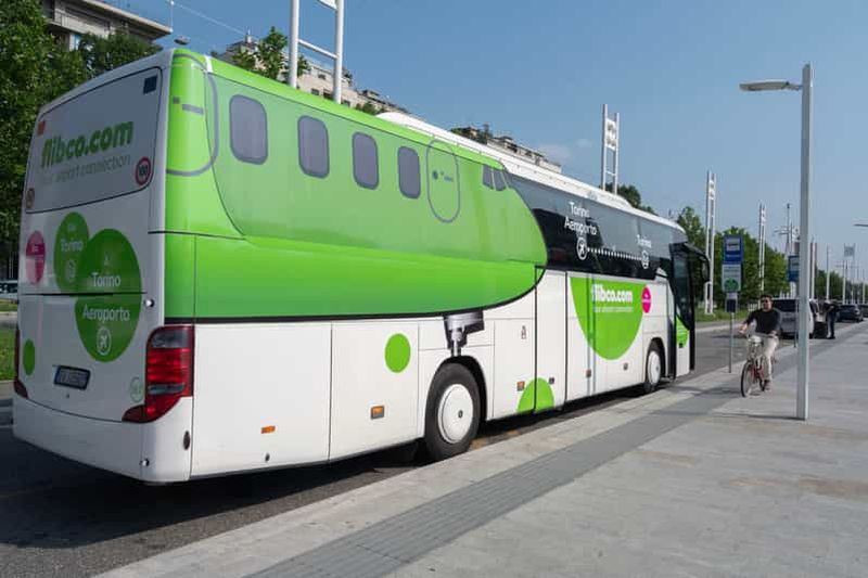 Billet Aéroport de Turin : Transfert en BUS vers/depuis Turin