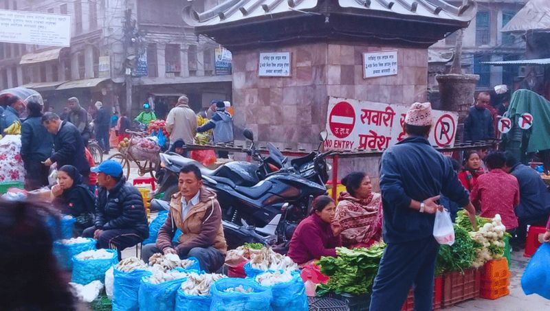 Billet Katmandou : Visite à pied du bazar avec rafraîchissements