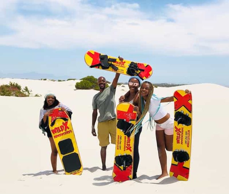 Billet Le Cap : Aventure de planche à voile sur les dunes de sable blanc d'Atlantis