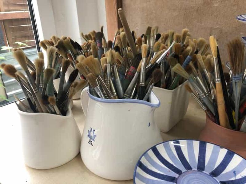 Billet Berlin-Marwitz : Atelier de peinture sur céramique