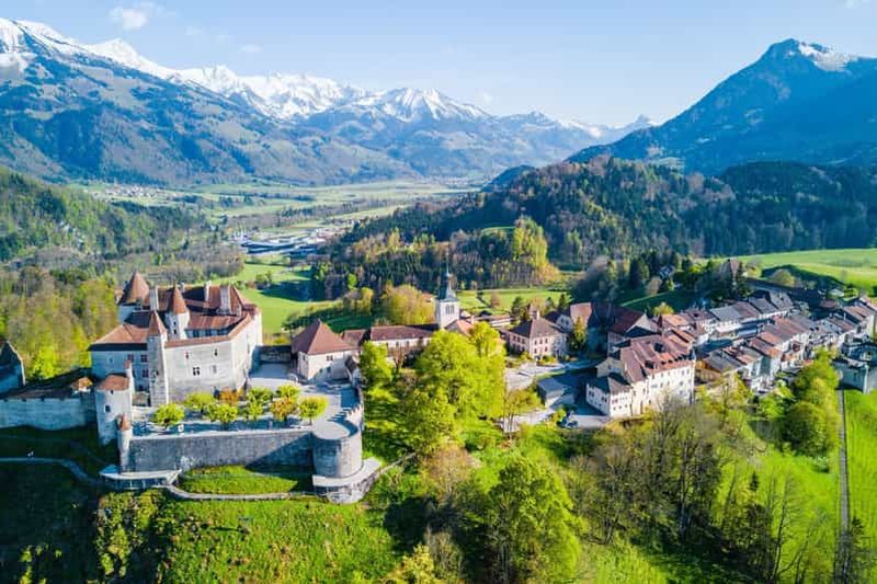 Billet Depuis Genève : Château de Gruyères, fromage, chocolat et Montreux