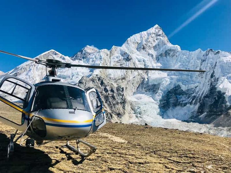 Billet Katmandou : Excursion en hélicoptère au camp de base de l'Everest