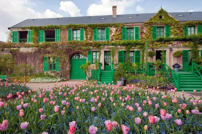 Billet Paris : Transfert Giverny maison de village Claude Monet 3 pax
