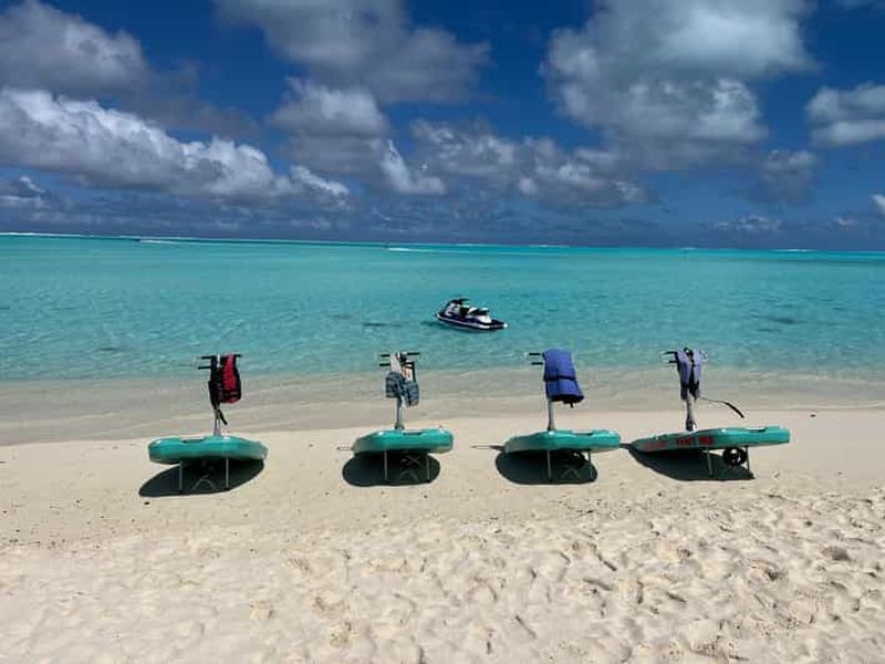 Billet Aventure unique : balade en paddle électrique au cœur du lagon de Bora