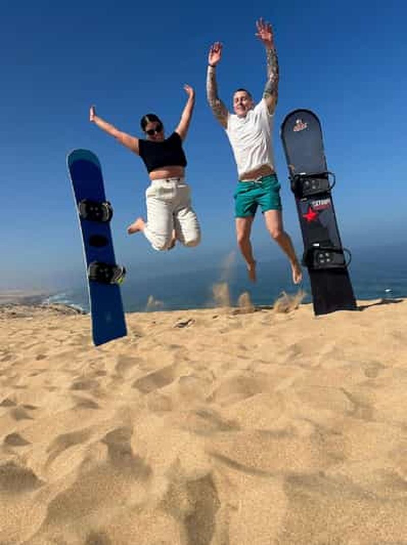 Billet Randonnée en quad et surf des sables dans le désert