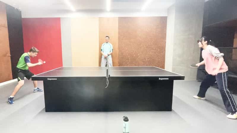 Billet Shanghai : visite du musée du tennis de table avec séance d'entraînement