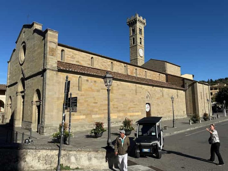 Billet Florence et Fiesole en voiturette de golf : panoramas et collines avec option Maiano