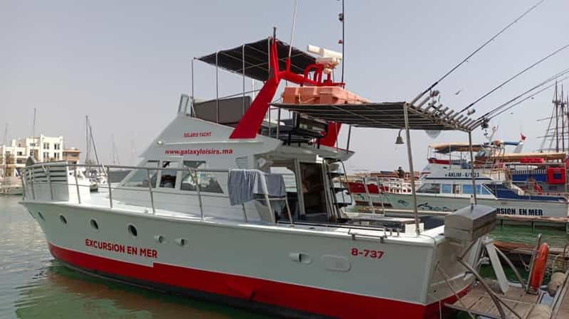 Billet Agadir : tour en bateau avec déjeuner, pêche et jet ski